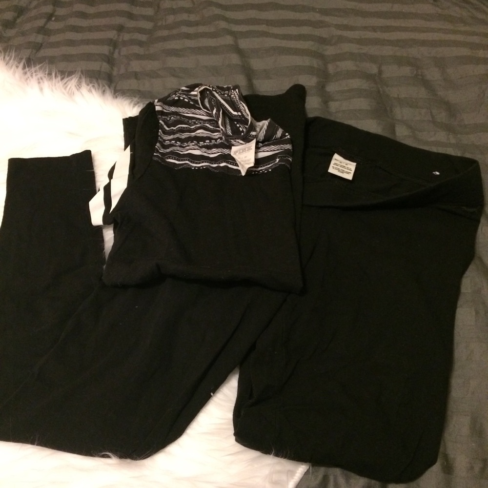 PINK bundle pack leggings & tshirt